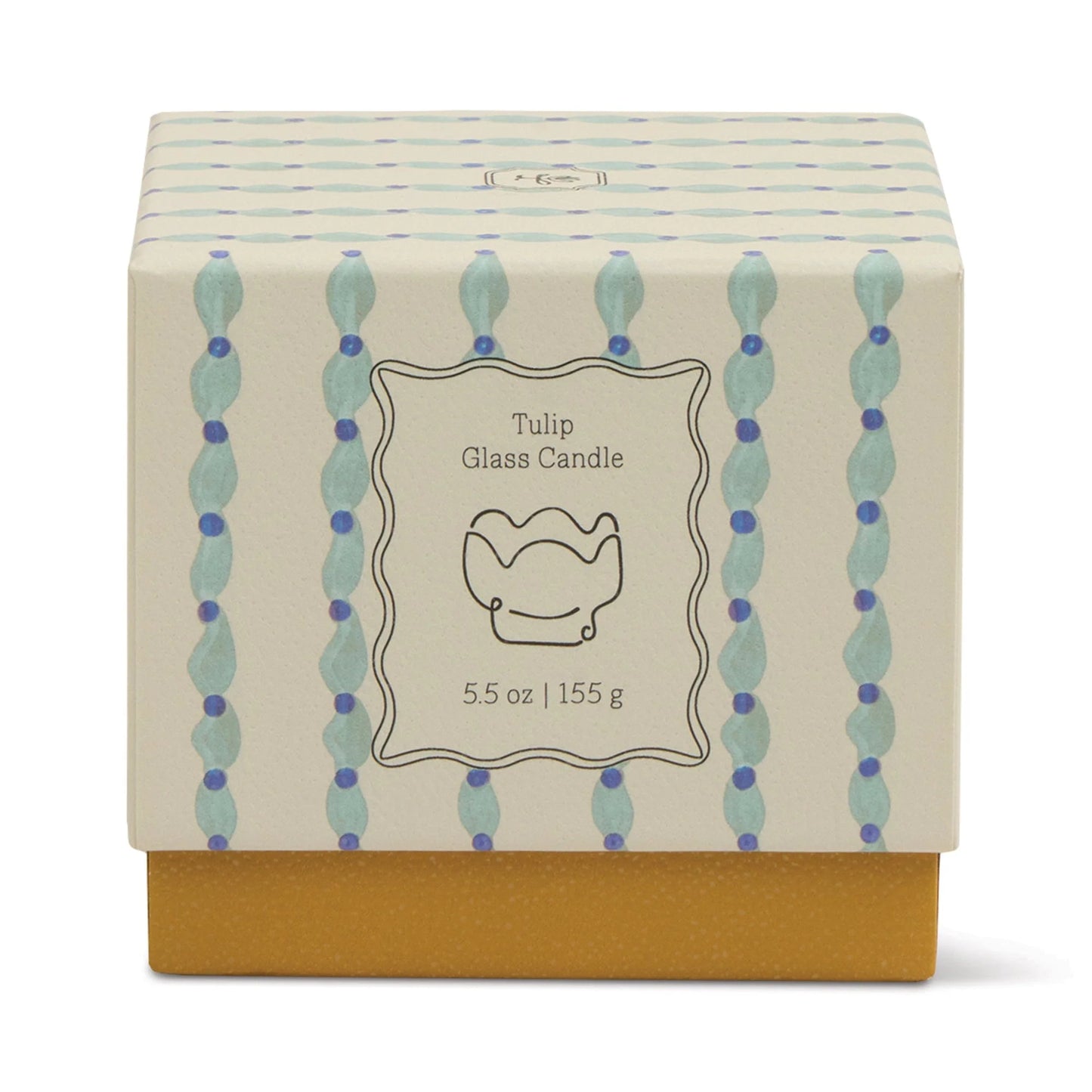 Glass Tulip Candle | Wisteria & Willow