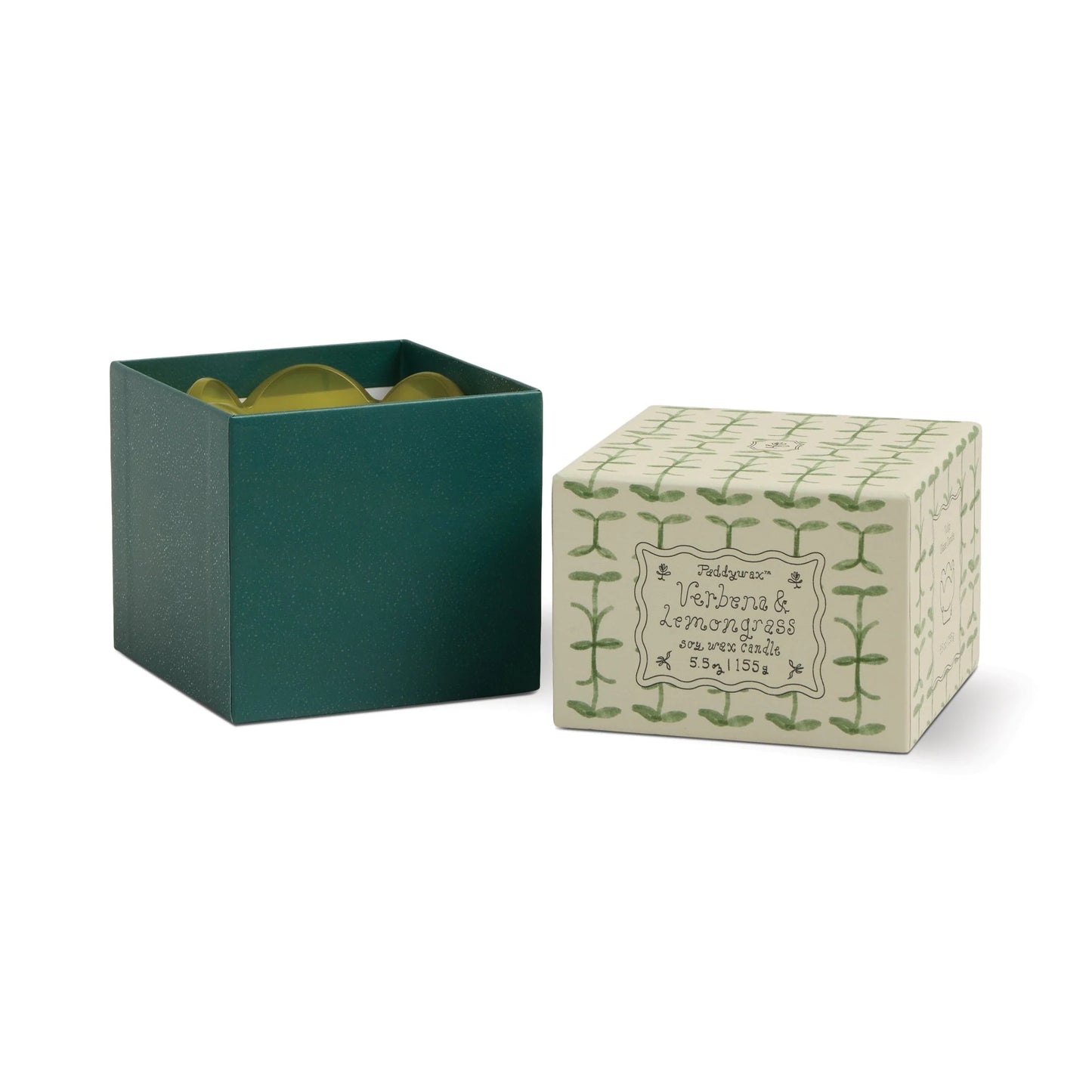 Glass Tulip Candle | Verbena & Lemongrass