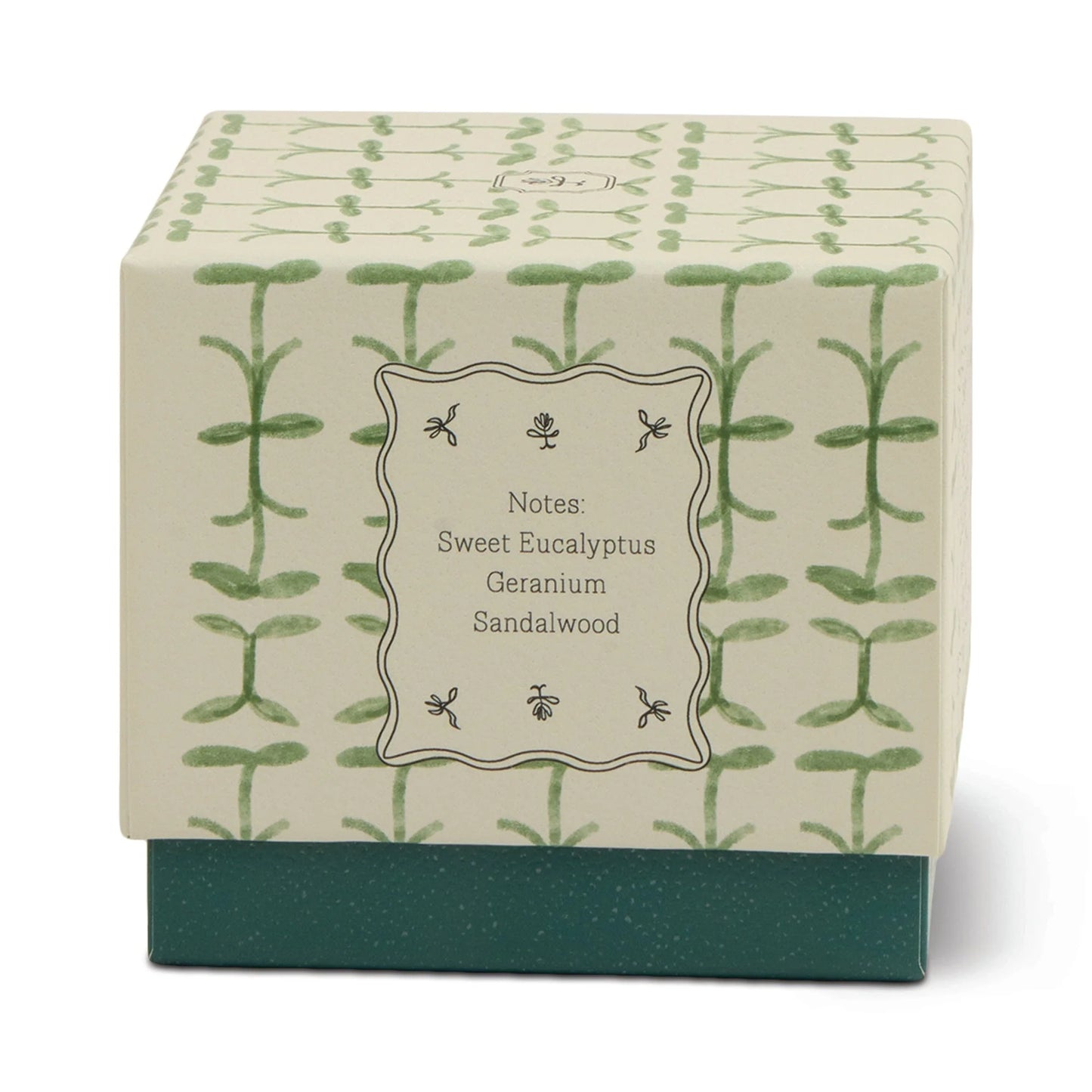 Glass Tulip Candle | Verbena & Lemongrass