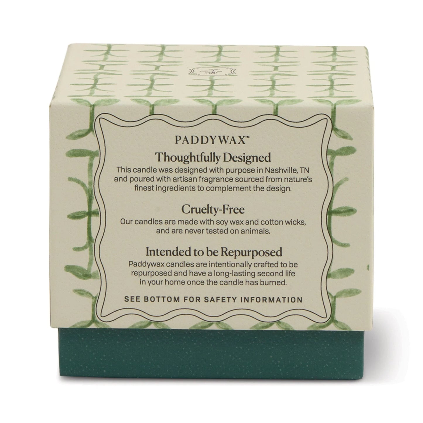 Glass Tulip Candle | Verbena & Lemongrass