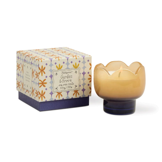 Glass Tulip Candle | Garden & Grove
