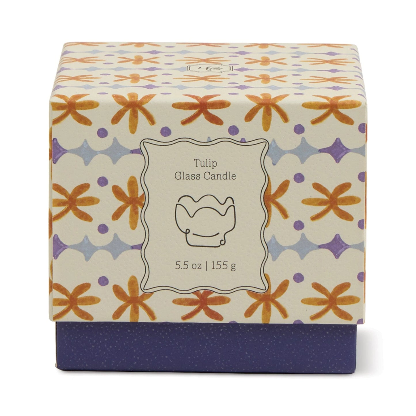 Glass Tulip Candle | Garden & Grove