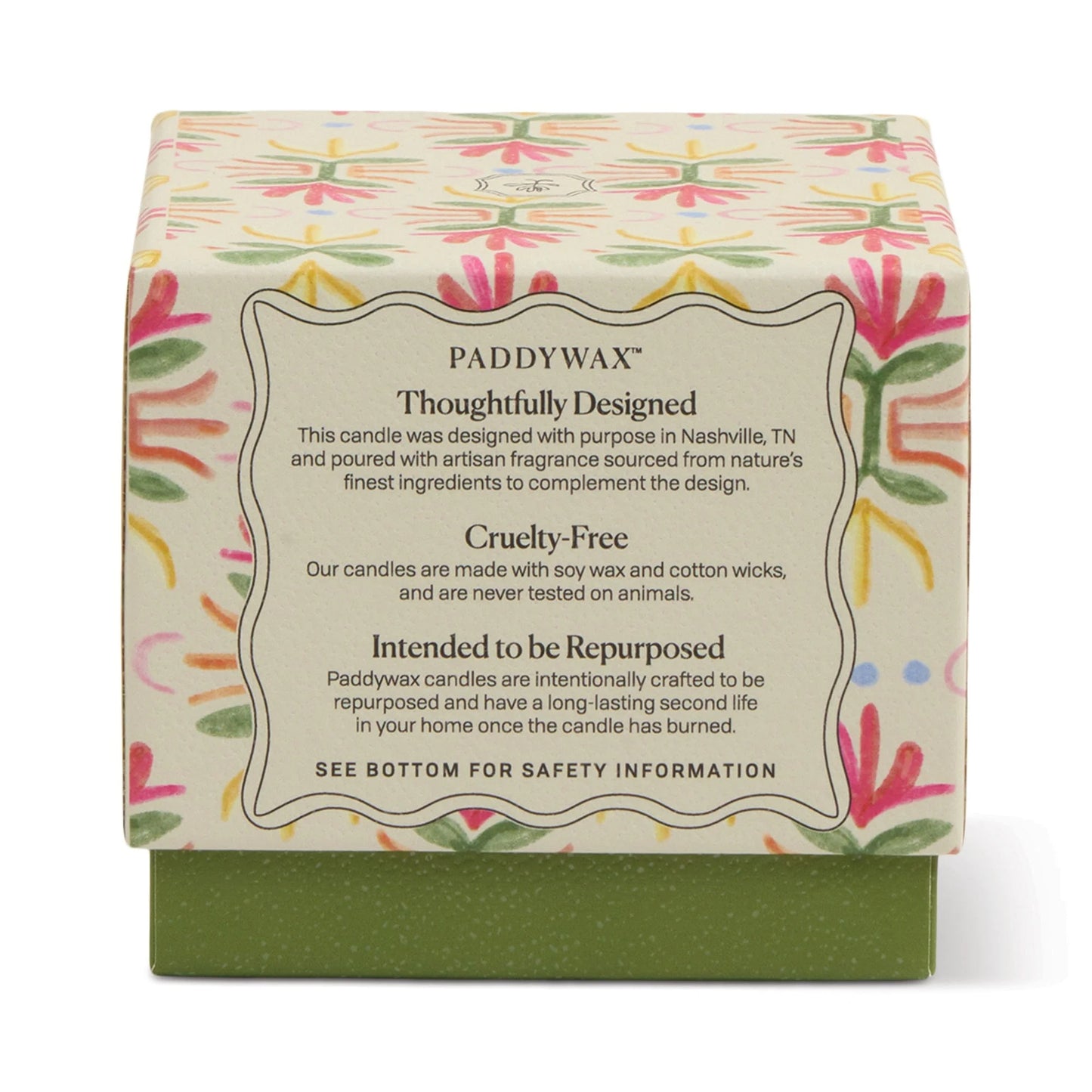Glass Tulip Candle | Bronzed Gardenia