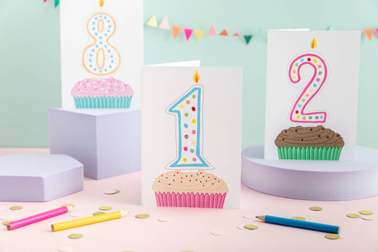 1st Birthday Greeting Card