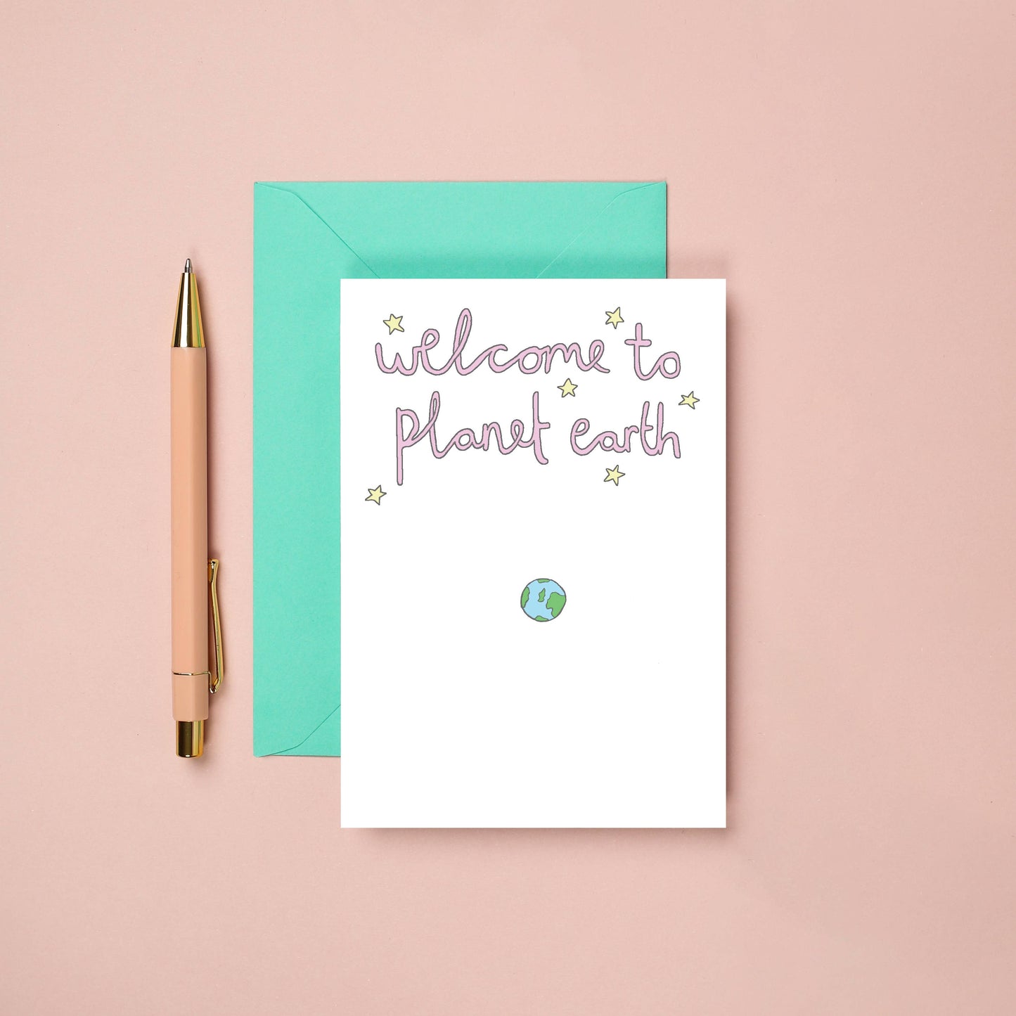 Planet Earth Greeting Card