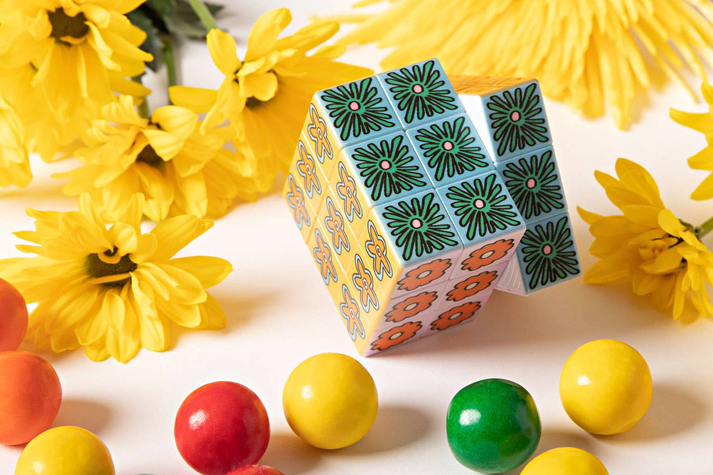 Art Cube Puzzle | Flower Pop