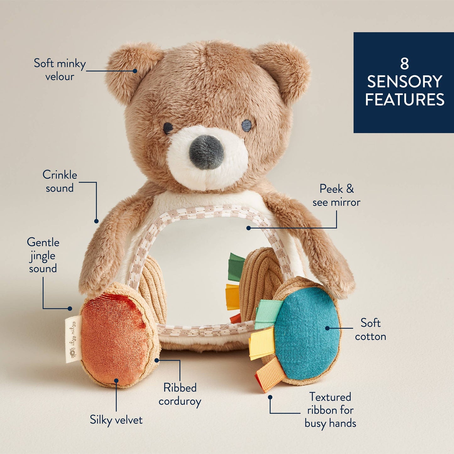 Itzy Bitzy Mirror | Theo The Bear