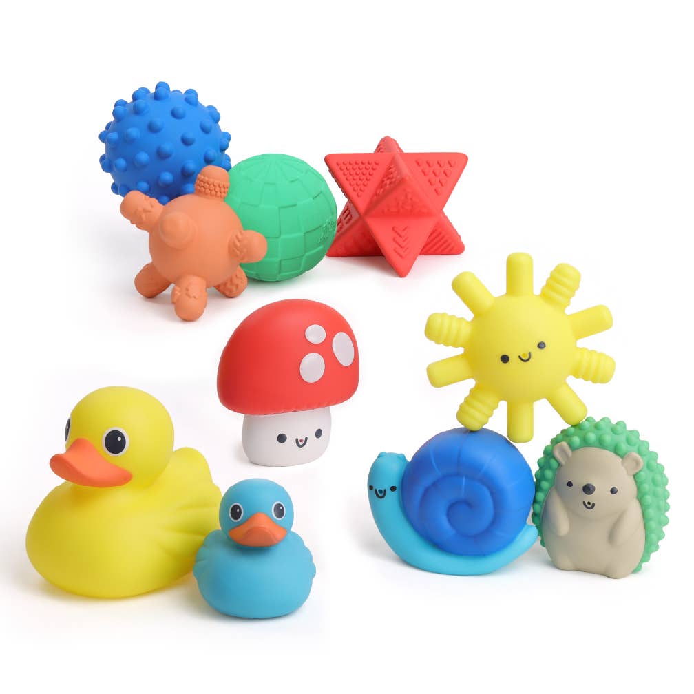 Itzy Splash Gift Set | Soft Bath Toys
