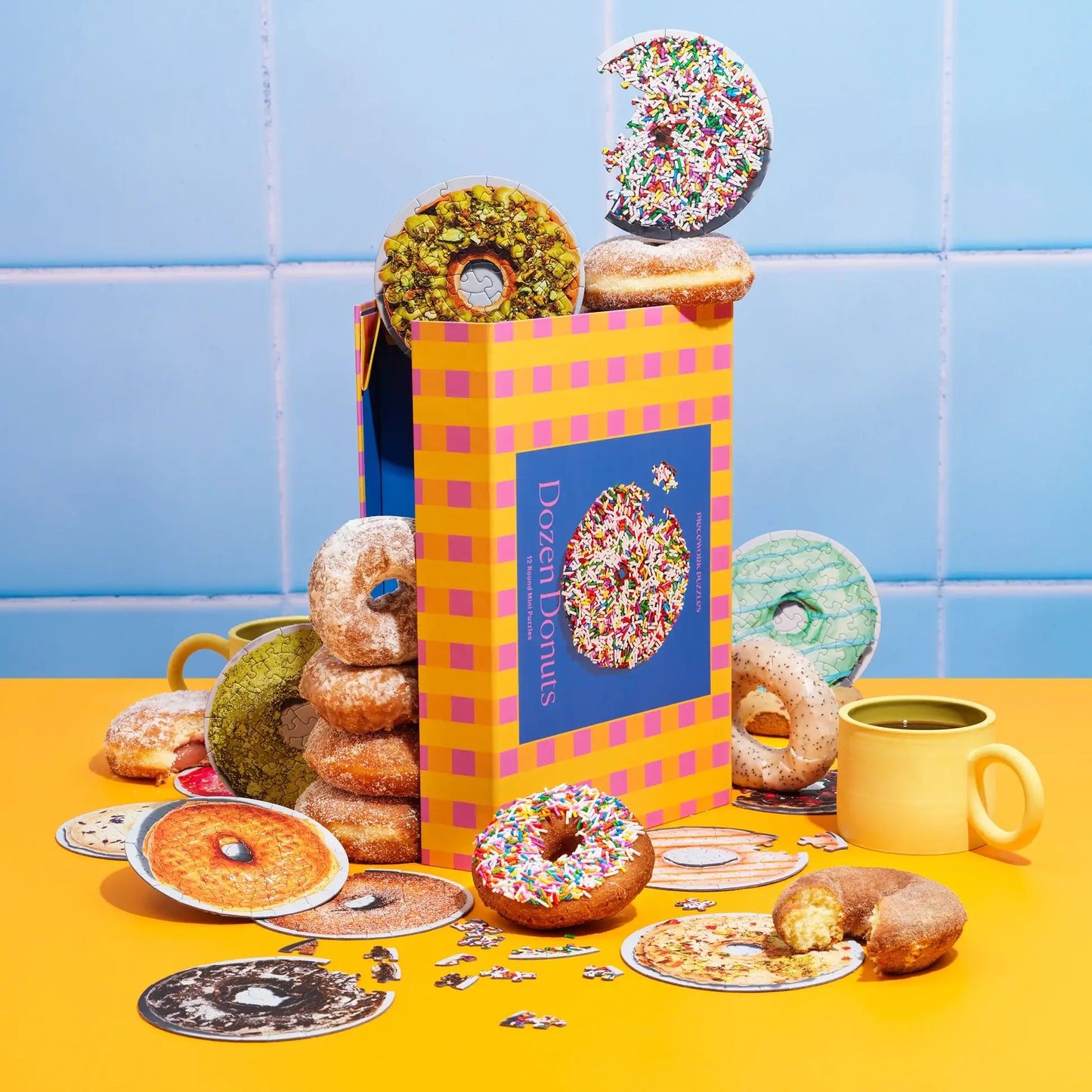 Dozen Donuts | Set of 12 Mini Puzzles