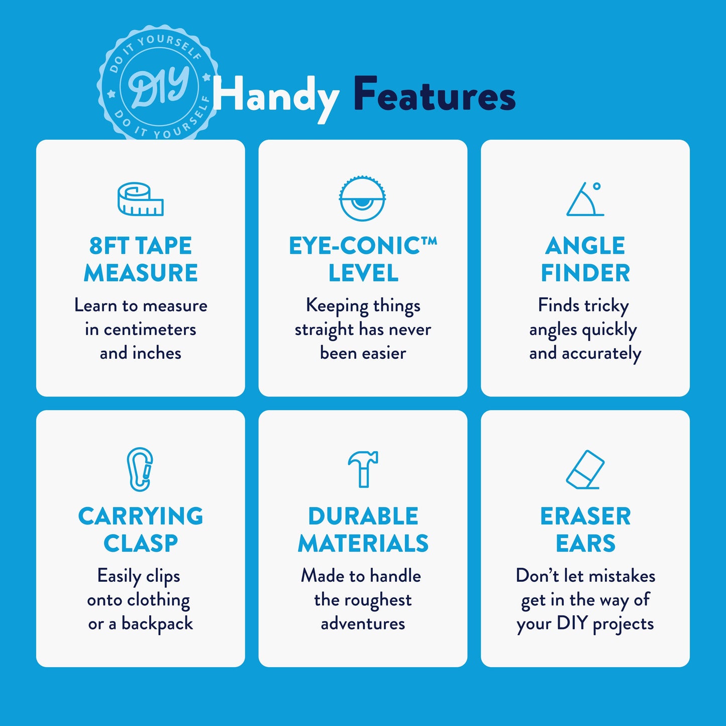 Dog Tape Measure | 4-In-1 Kids Tool