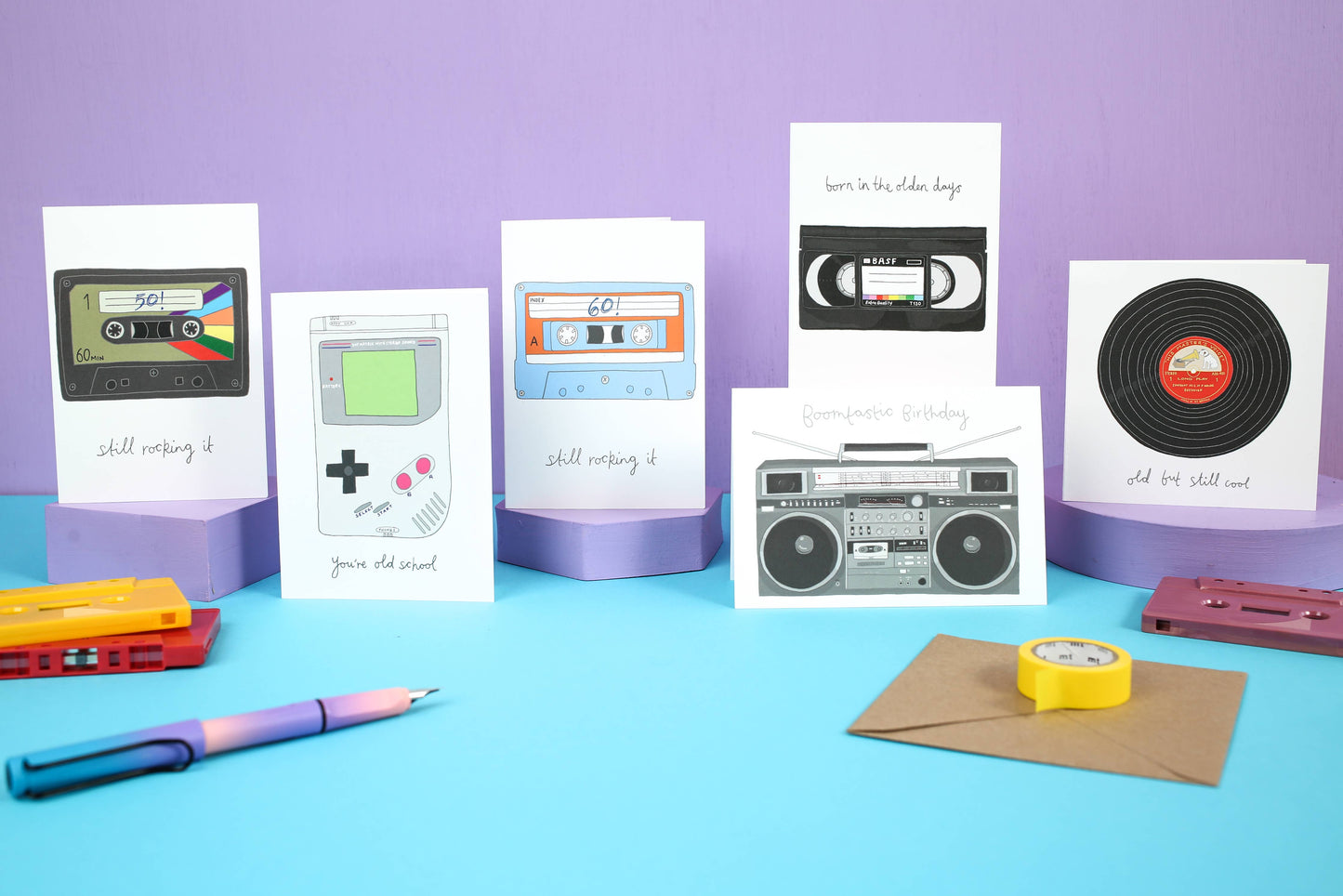 Funny VHS Birthday Card