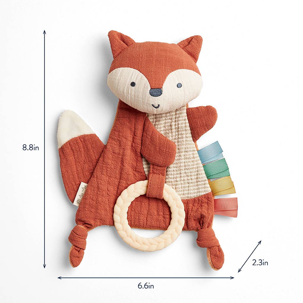 Fox Sensory Toy with Teether