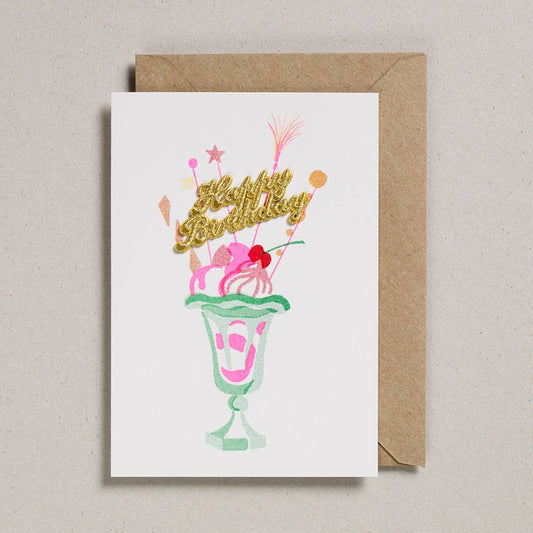 Happy Birthday Sundae Card