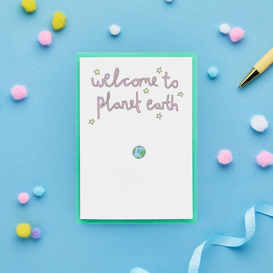Planet Earth Greeting Card