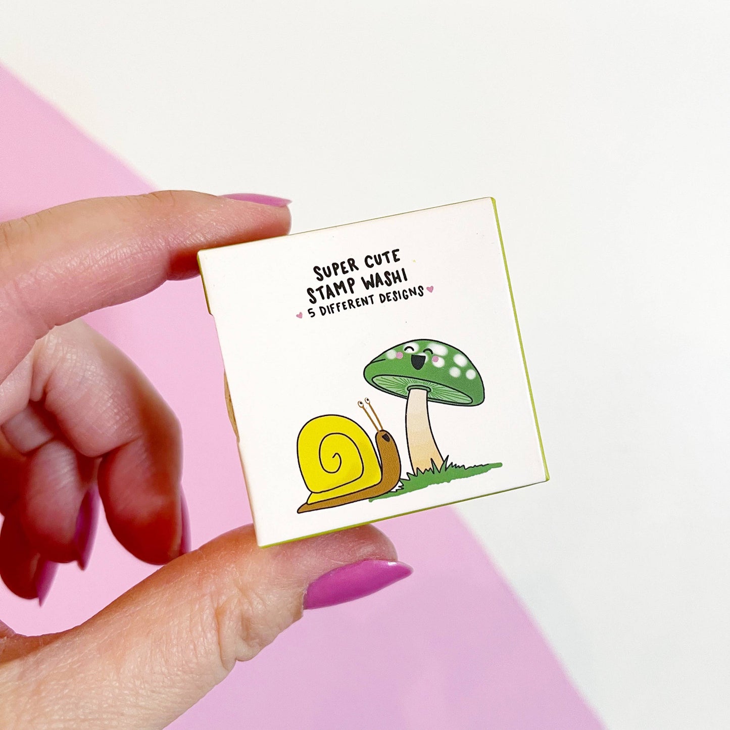 Tiny Toadstools Stamp Washi