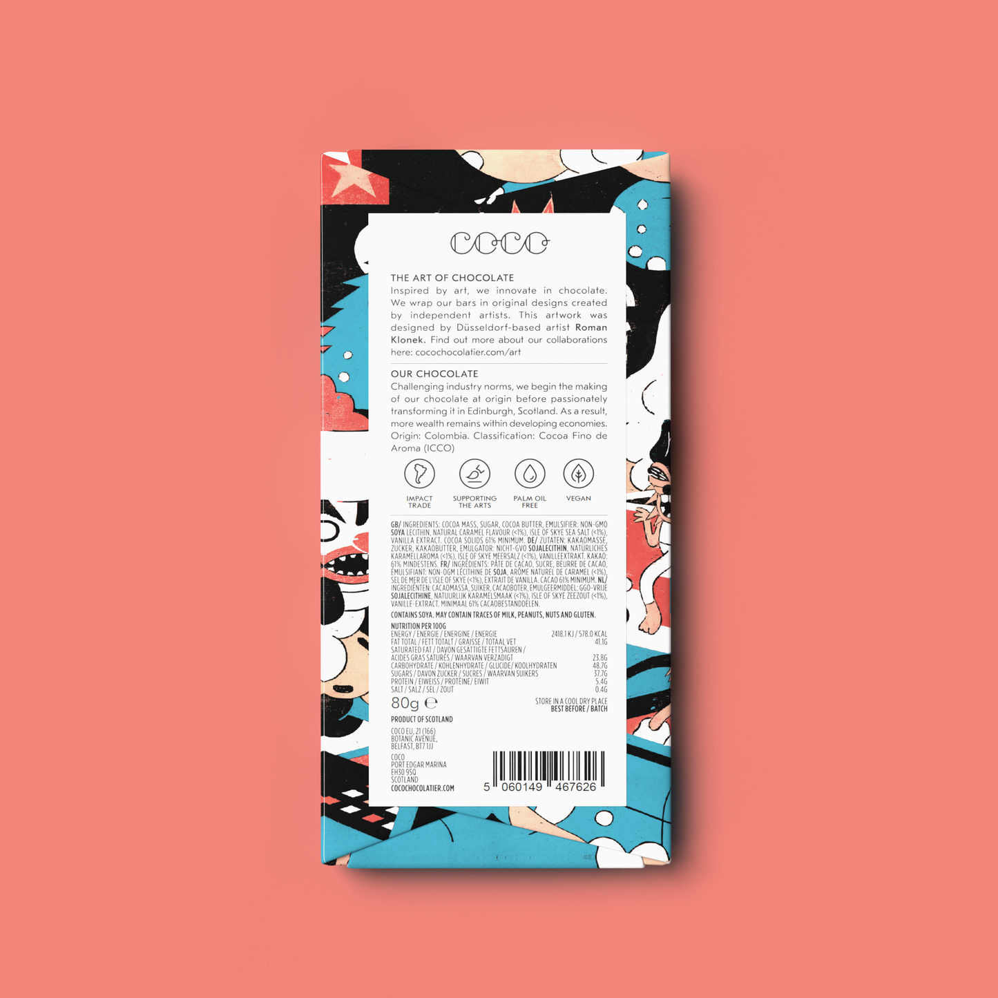 Big Bar | Salted Caramel Dark Chocolate