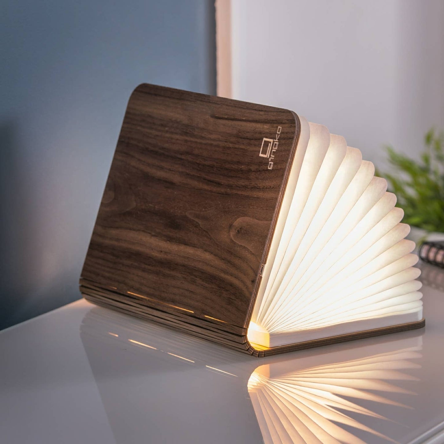 Smart Book Light | Walnut