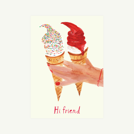 Cherry Dip Greeting Card