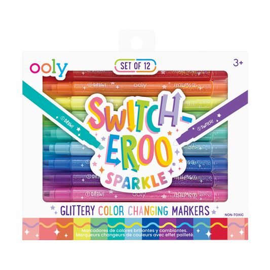 Switch-Eroo Sparkle | Glittery Color Changing Markers