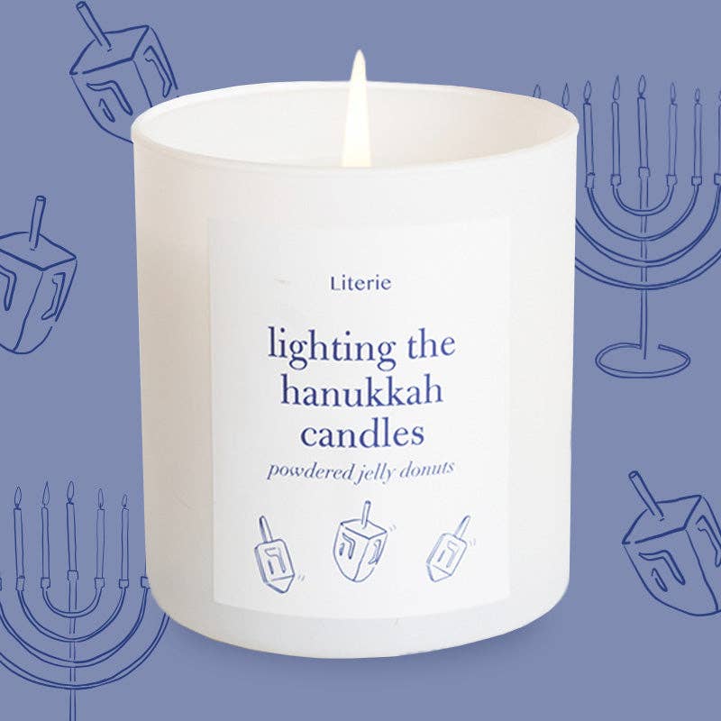 Lighting The Hanukkah Candles