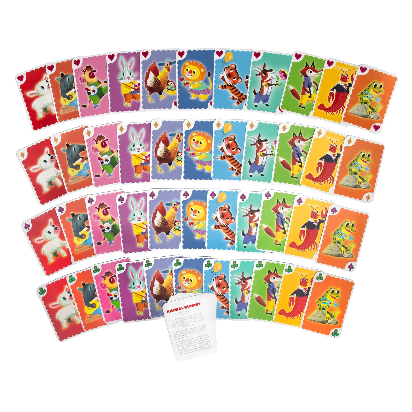 Animal Rummy Card Game