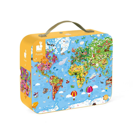 Giant World Map | 300 Pc Jigsaw Puzzle