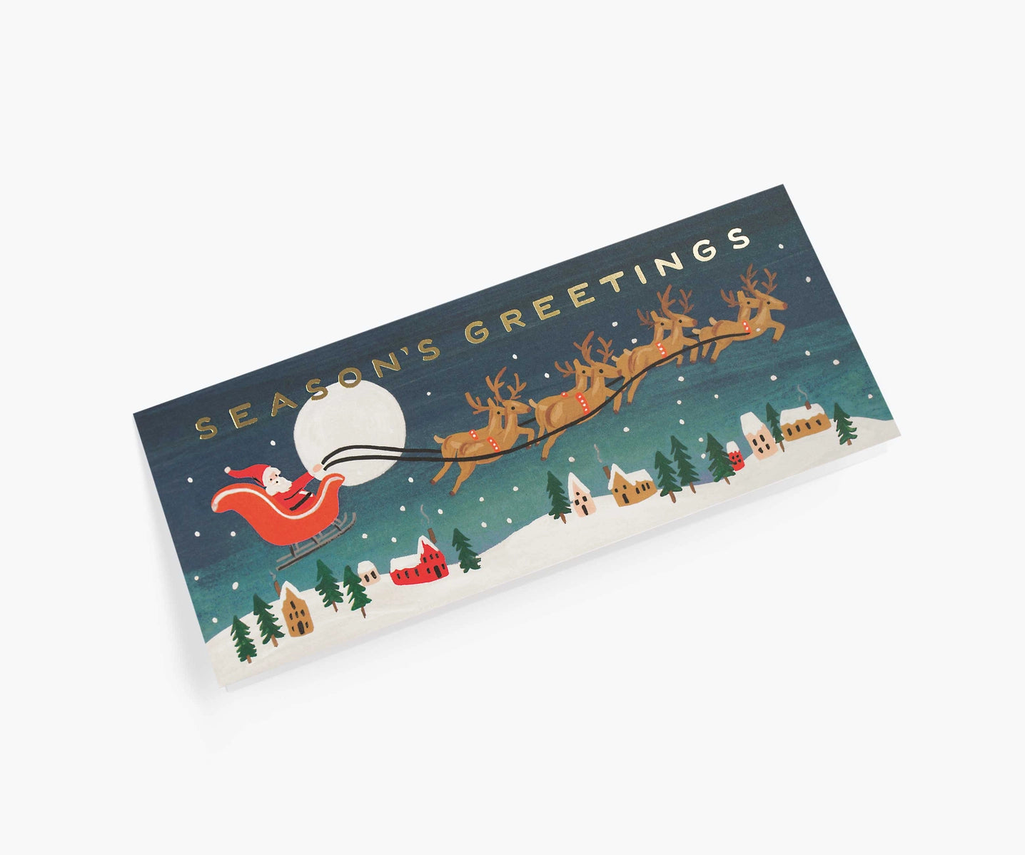 Santa’s Sleigh Cards | Set of 6
