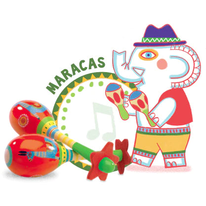 Animambo Maraca Musical Instrument