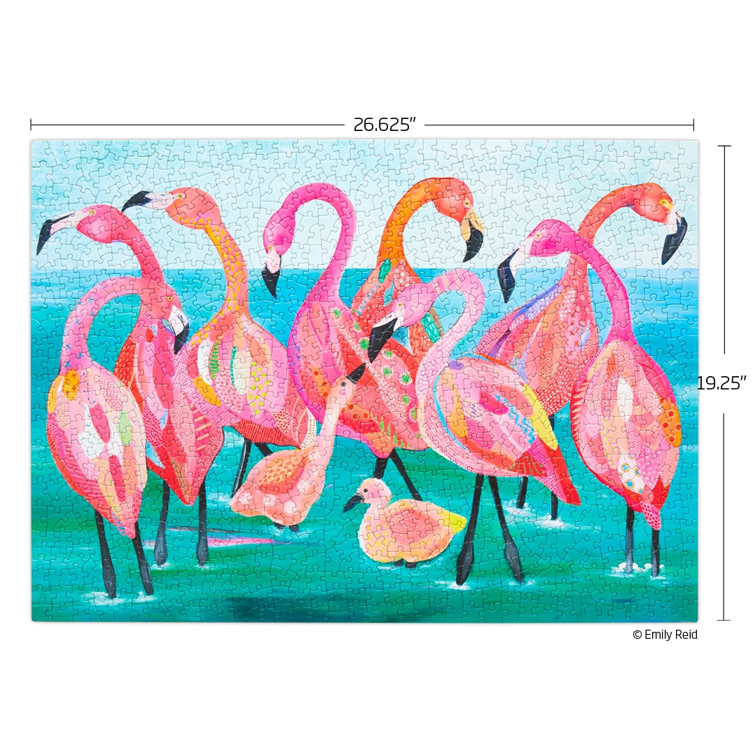 Flamingo Beach | 1000 Piece Jigsaw Puzzle