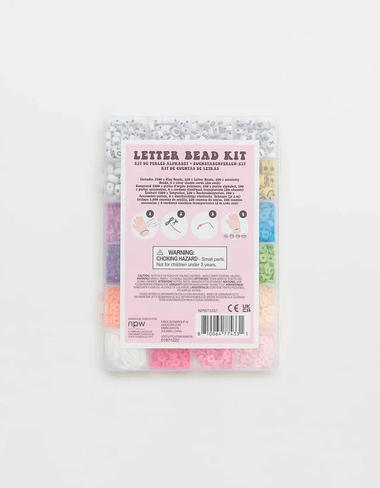 Letter Bead Bracelet Kit