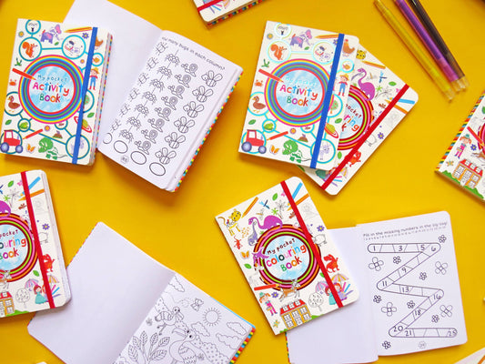 Kids Pocket Coloring Book