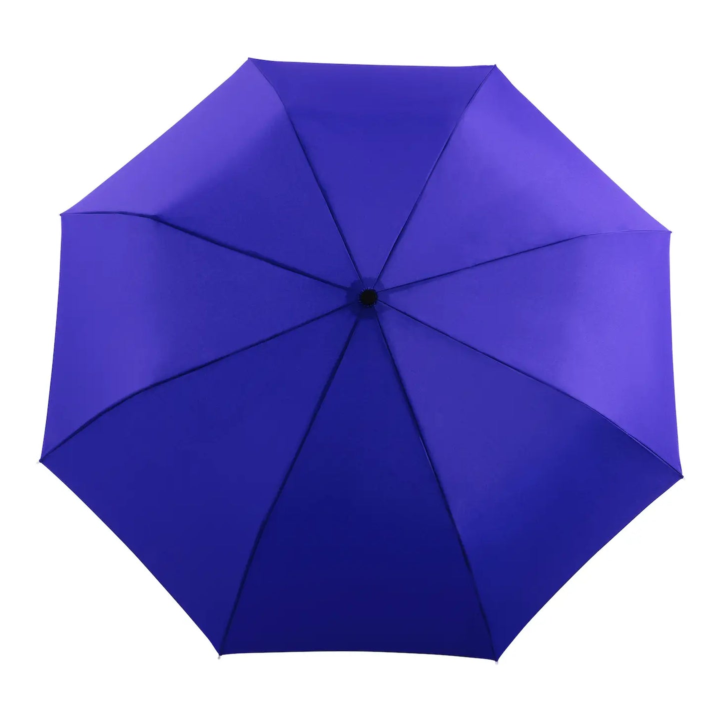Royal Blue Compact Eco-Friendly Wind Resistant Umbrella