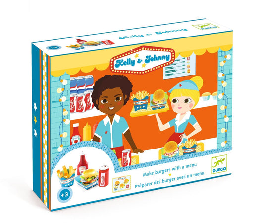 Kelly & Johnny Food Truck | Burgers & Fries Play Set