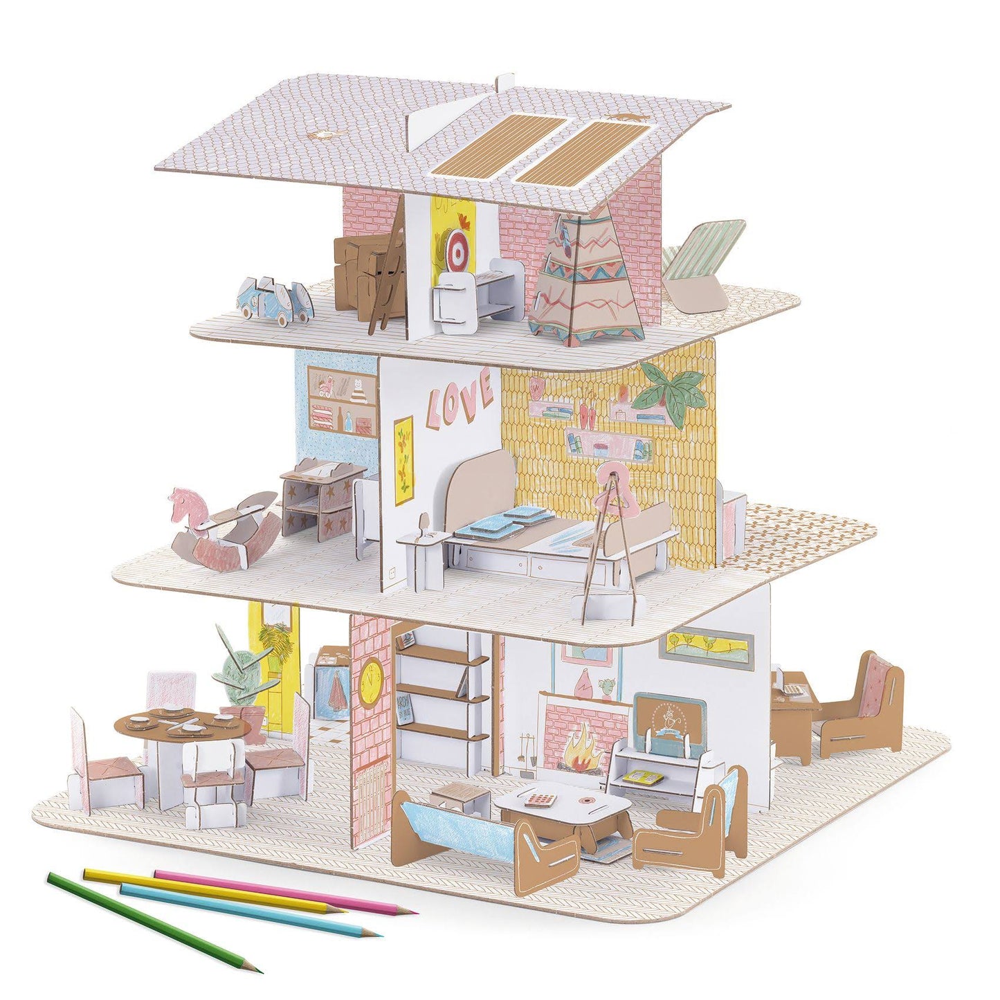 Color Assemble Play - Dollhouse