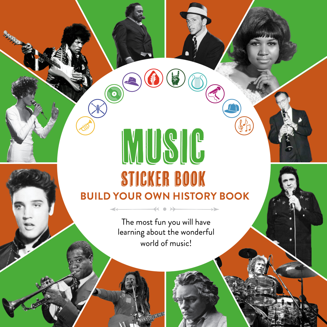MUSIC | History Sticker Book