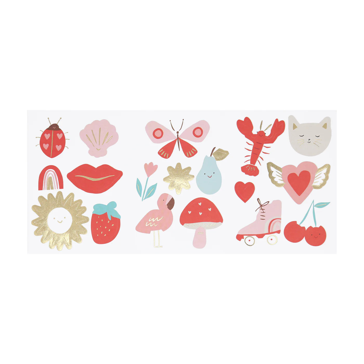 Icon Kids Valentine Cards & Stickers Set