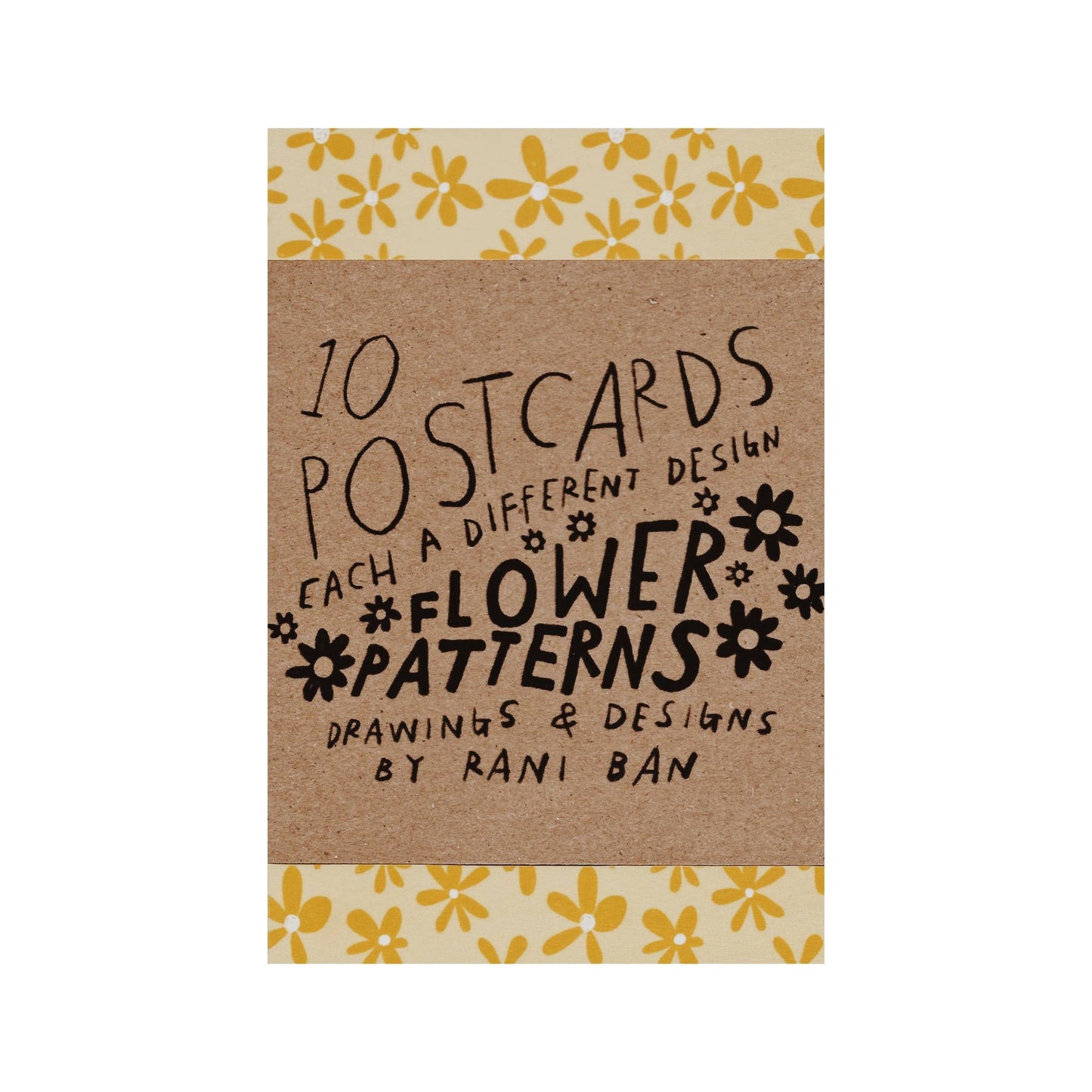 Flower Patterns Postcards | 10 Pack