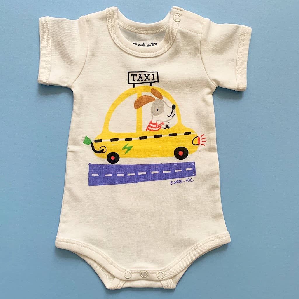 Organic Baby Onesie | NYC Taxi