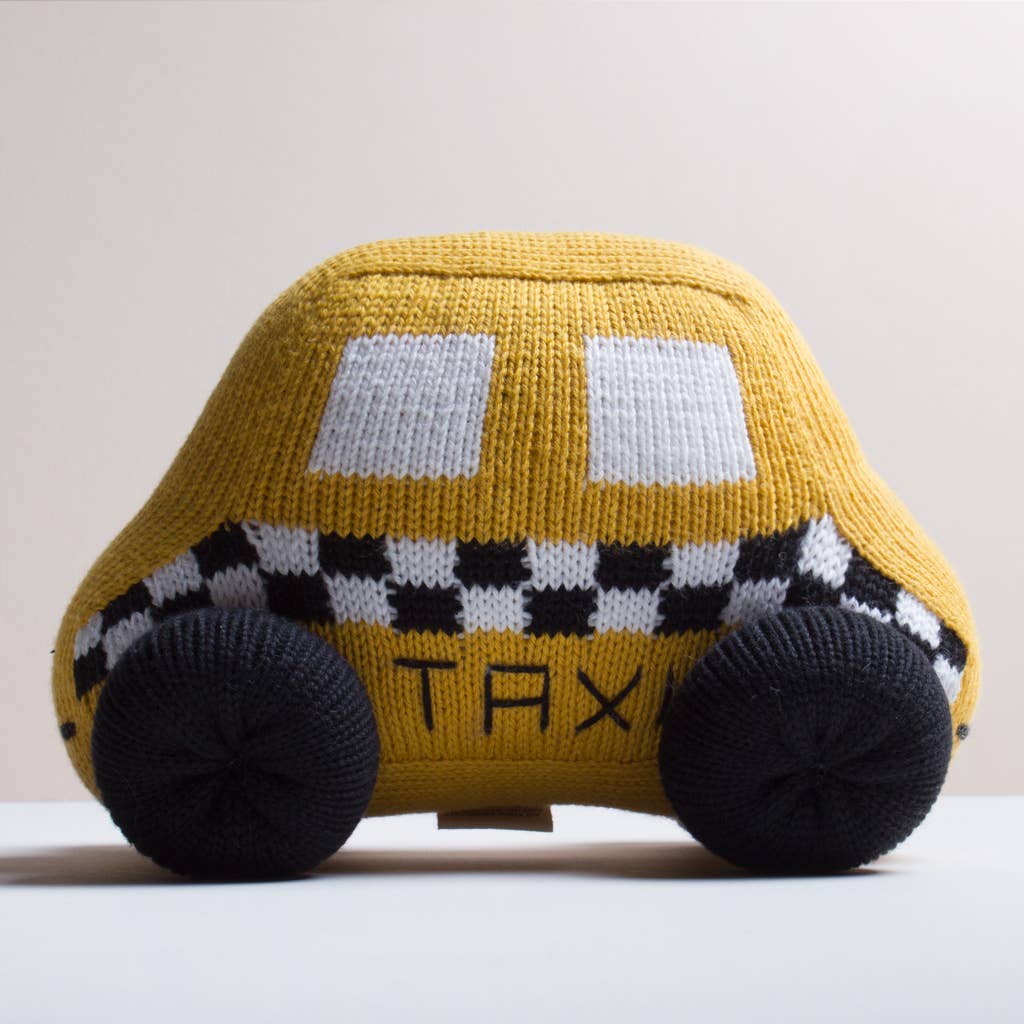 Taxi Stuffed Toy