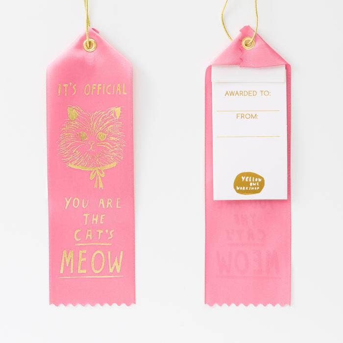 Cat’s Meow Award Ribbon