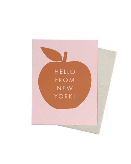 Hello from New York Card