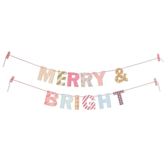 Cut-Out Garland Kit | Merry and Bright