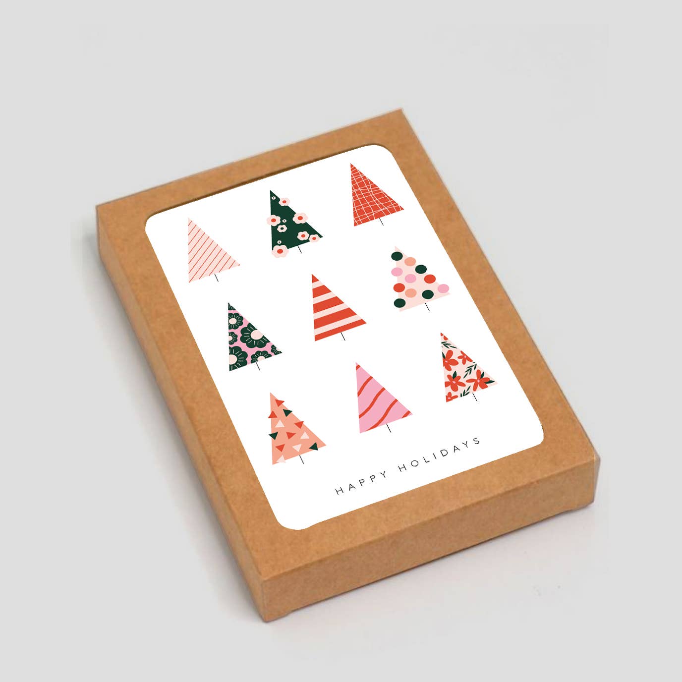 Modern Christmas Tree | Boxed Set of 6 Cards