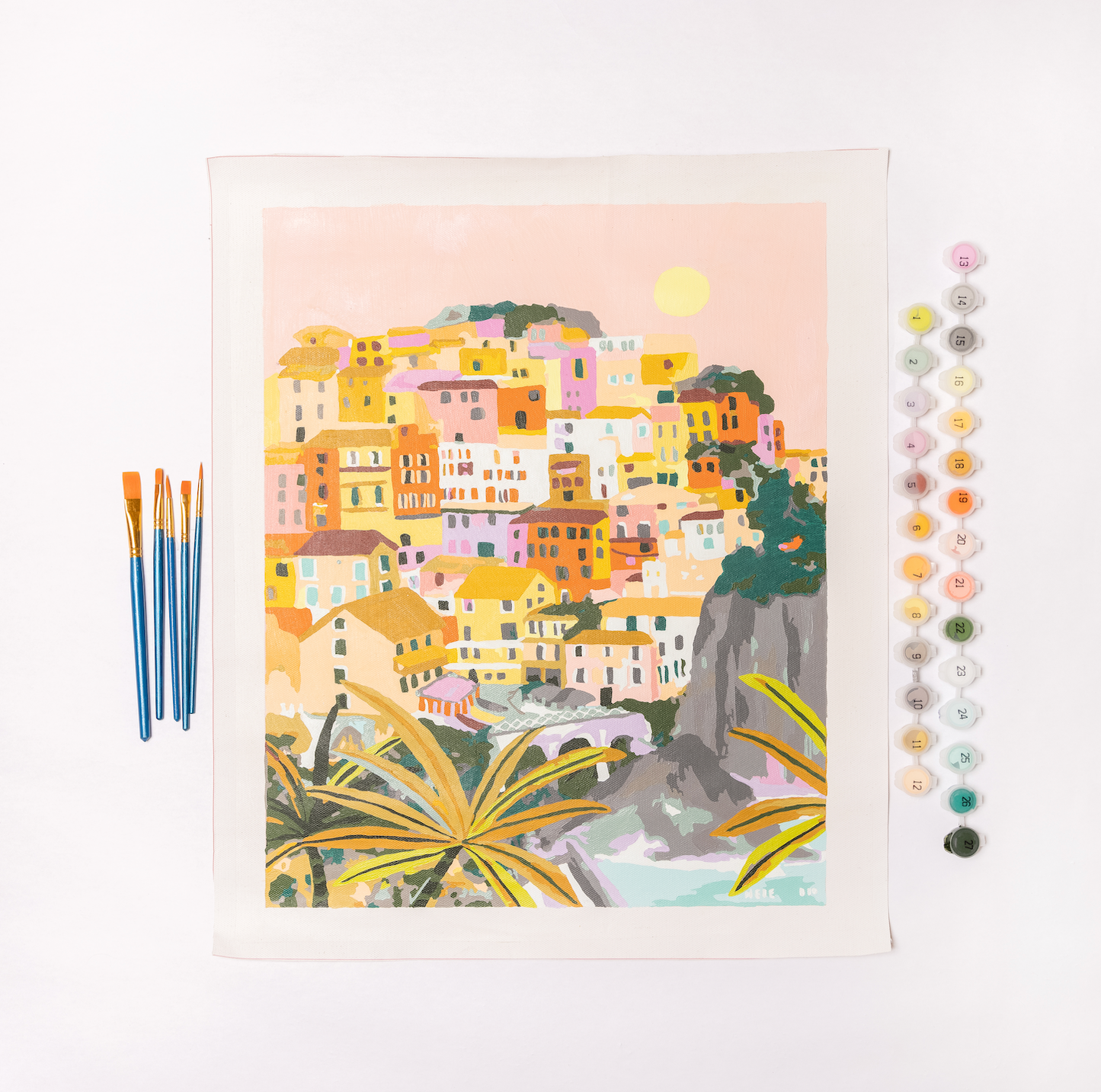 Paint by Number Kit - Cinque Terre