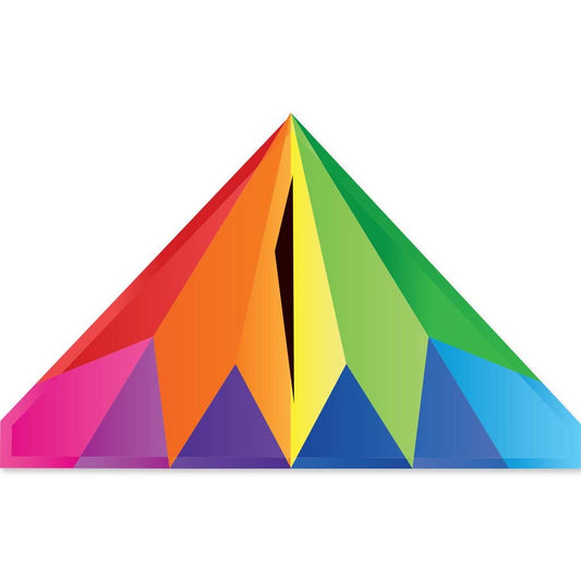 Rainbow Prism Delta Kite