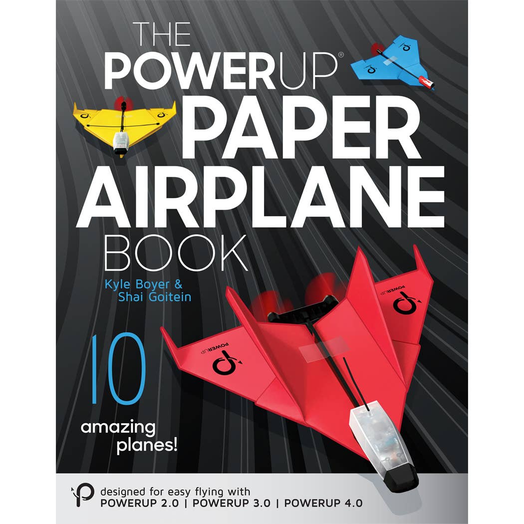 POWERUP® Paper Airplane Book
