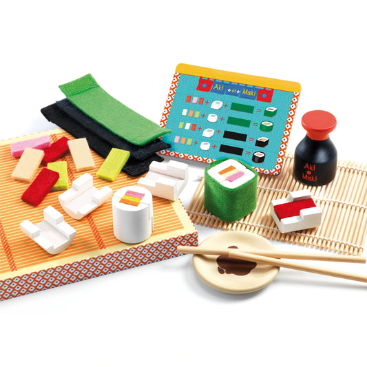 Aki & Maki Sushi Box Play Set