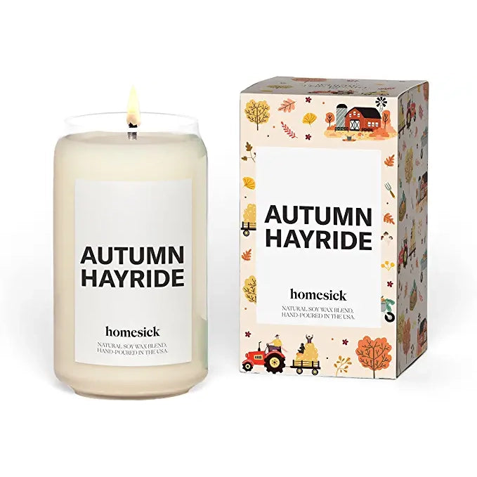 Homesick Autumn Hayride Candle
