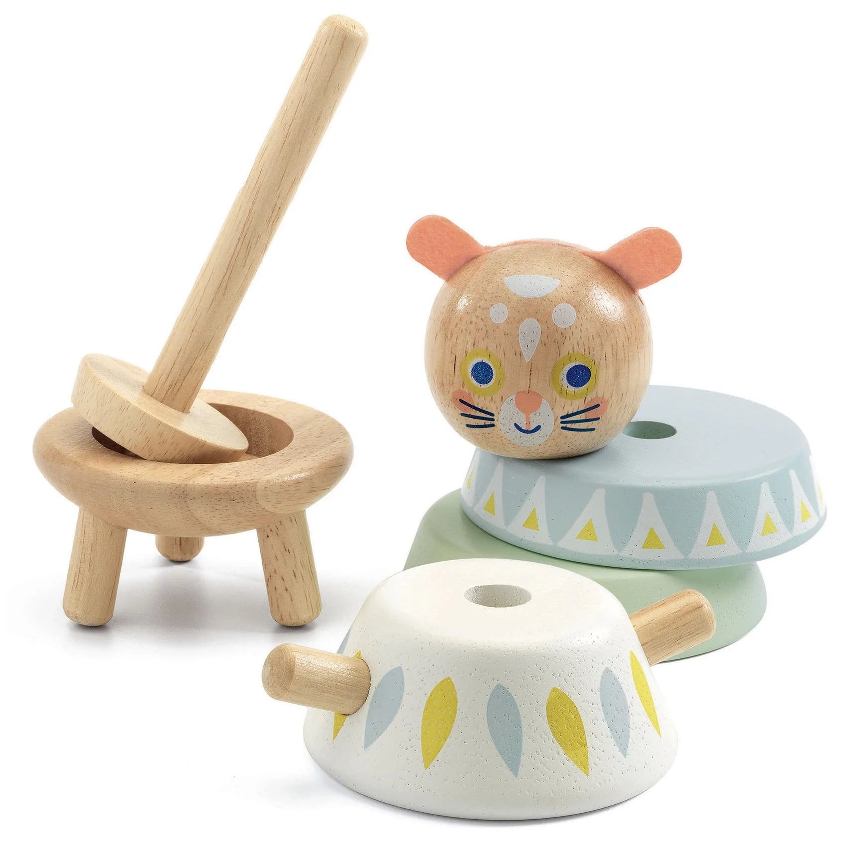 Tapatou Chicken Wooden Tapping Toy