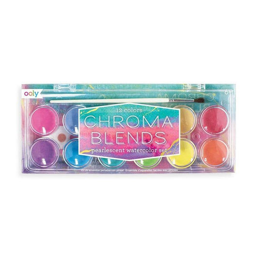 Chroma Pearlescent Watercolors Set